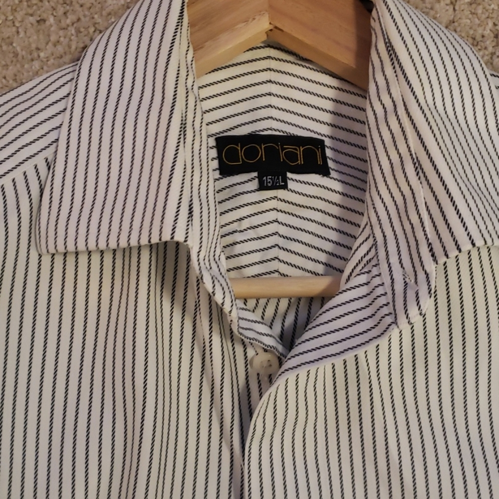 Men's stripped dress shirt